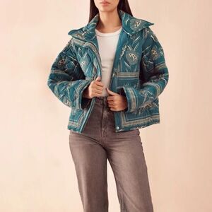 OMika Karima Jacket in Cecile Dragonfly Print